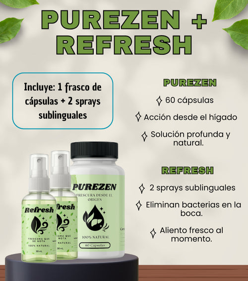 Purezen + Refresh: RECUPERA tu SEGURIDAD con cada palabra 🌿