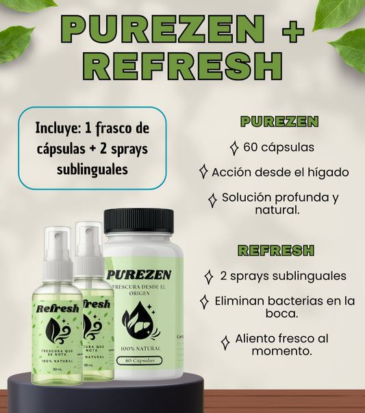 Purezen + Refresh: RECUPERA tu SEGURIDAD con cada palabra 🌿